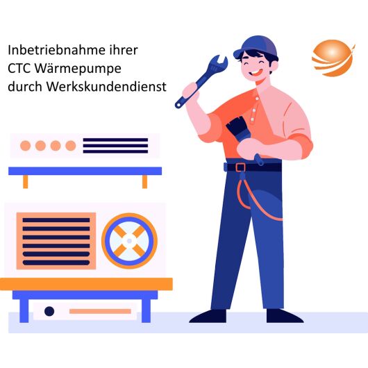 CTC Inbetriebnahme Wärmepumpe EcoAir 700M und EcoAir 600M